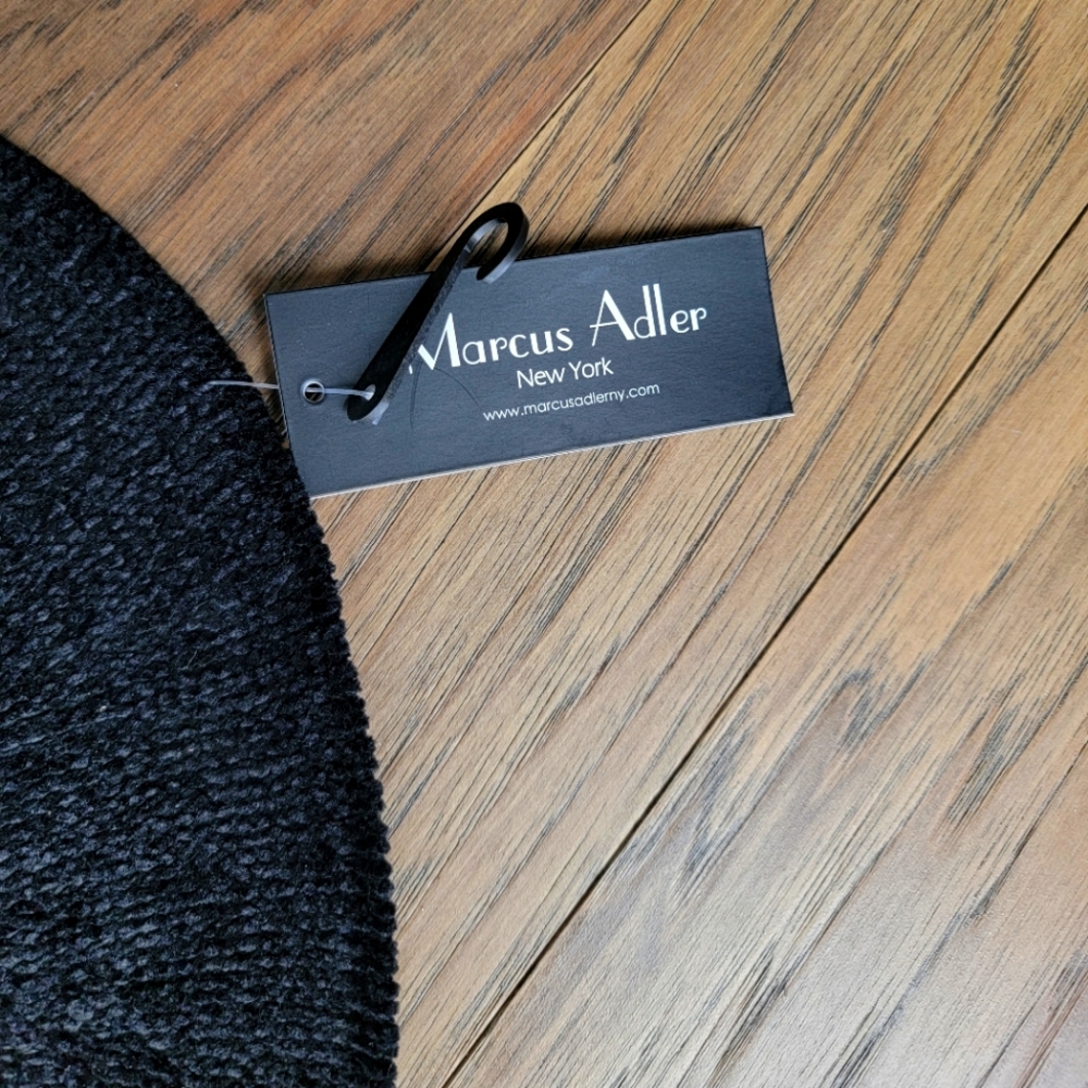 Last 1! 💥NEW Marcus Adler New York Corduroy Cowboy Cowgirl Fedora Hat  - Black - Picture 4 of 7